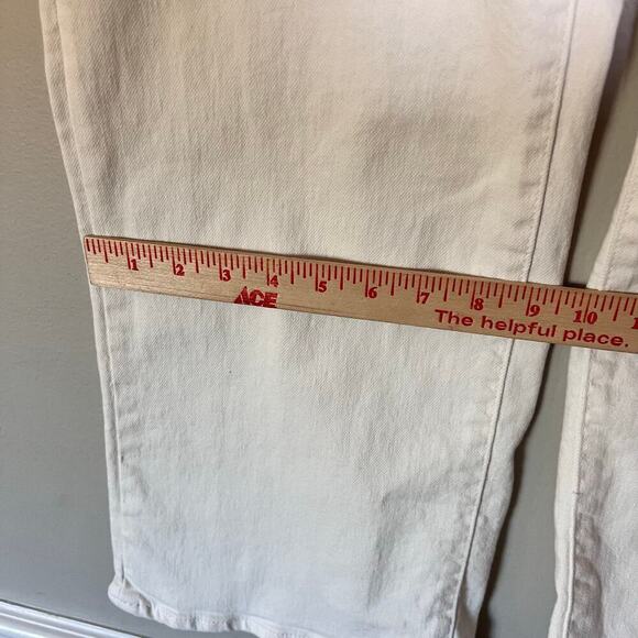 Good American Good Legs Light Compression Denim Jeans Size 20 Cloud White Plus - Picture 8 of 10